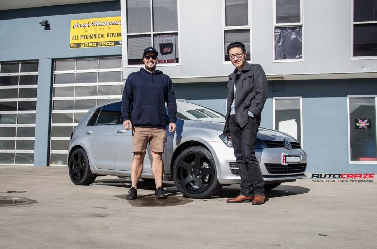 VOLKSWAGEN GOLF NUE MATTE BLACK